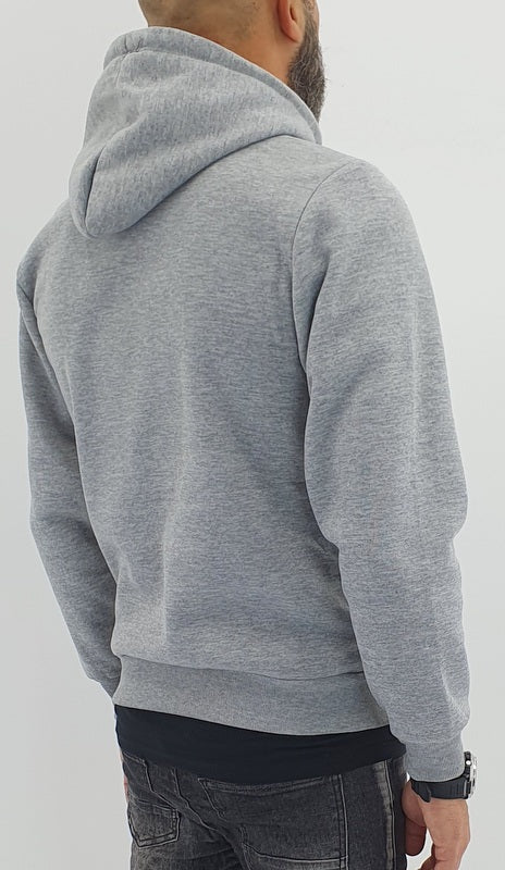 Felpa uomo cappuccio regolabile felpata invernale s,m,l,xl,xxl