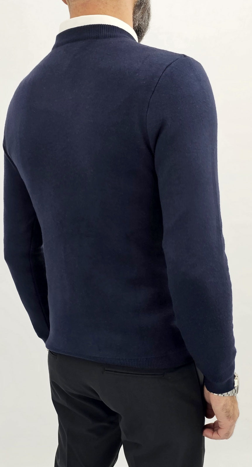 Maglione uomo invernale cardigan girocollo maglia sotto giacca s,m,l,xl