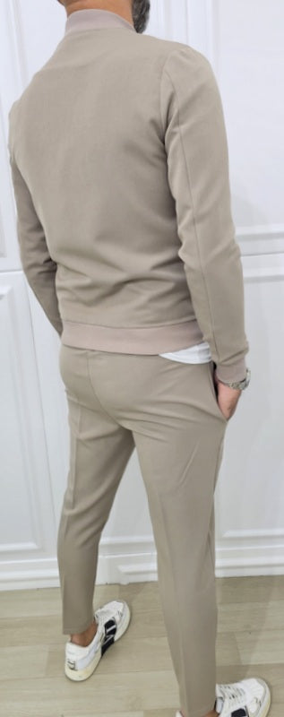 Completo uomo Praga Bomber slim fit giacca e pantalone s,m,l,xl,xxl