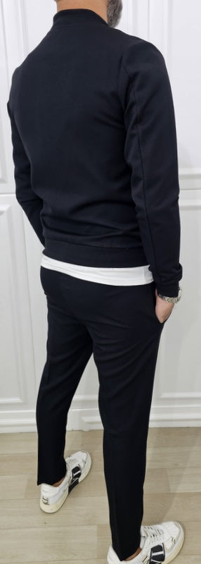 Completo uomo Praga Bomber slim fit giacca e pantalone s,m,l,xl,xxl