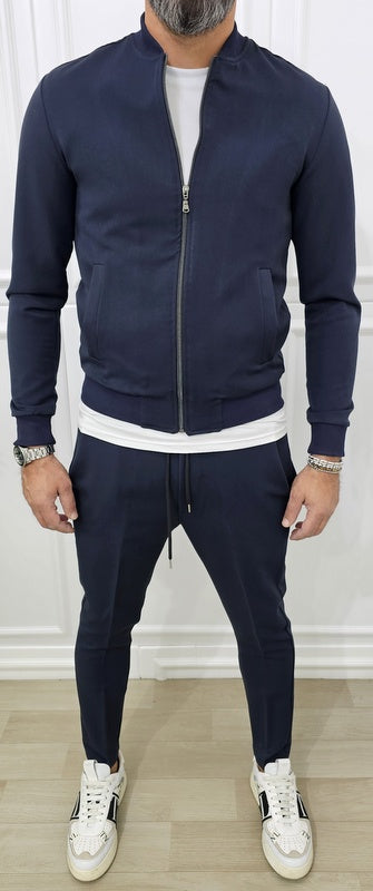 Completo uomo Praga Bomber slim fit giacca e pantalone s,m,l,xl,xxl