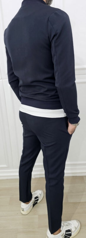 Completo uomo Praga Bomber slim fit giacca e pantalone s,m,l,xl,xxl