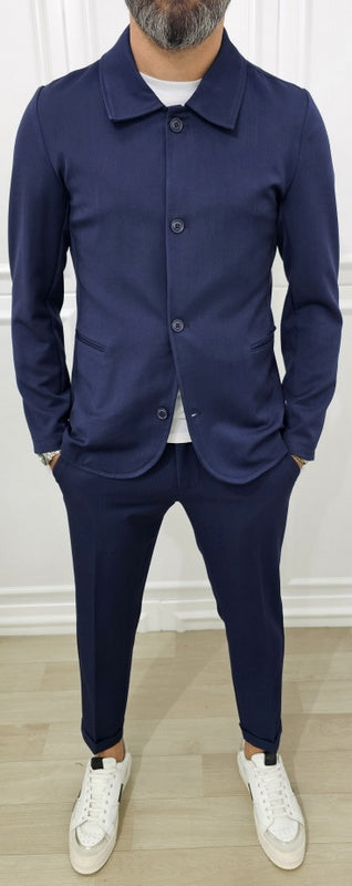 Abito completo Collo camicia slim fit giacca e pantalone s,m,l,xl,xxl