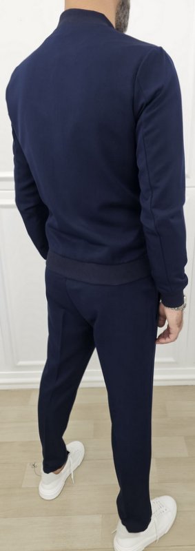 Completo uomo Praga Bomber slim fit giacca e pantalone s,m,l,xl,xxl