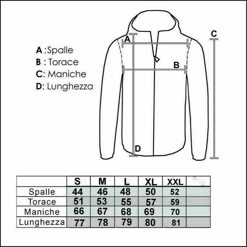 Cappotto Uomo Invernale Doppiopetto Nero Cappuccio termico slim s,m,l,xl,xxl