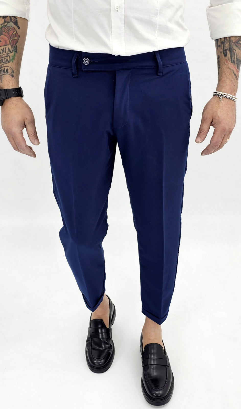 Pantalone Uomo Capri tessuto morbido elastico italy tasche america 44,46,48,50,52