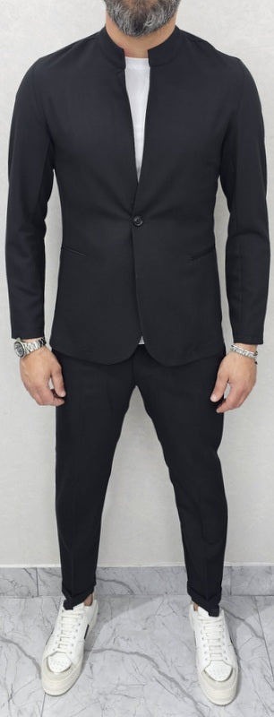 Completo Coreano 1 bottone slim Italy Giacca+Pantalone+T-shirt  44,46,48,50,52