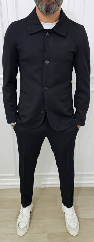Abito completo Collo camicia  slim fit giacca e pantalone s,m,l,xl,xxl