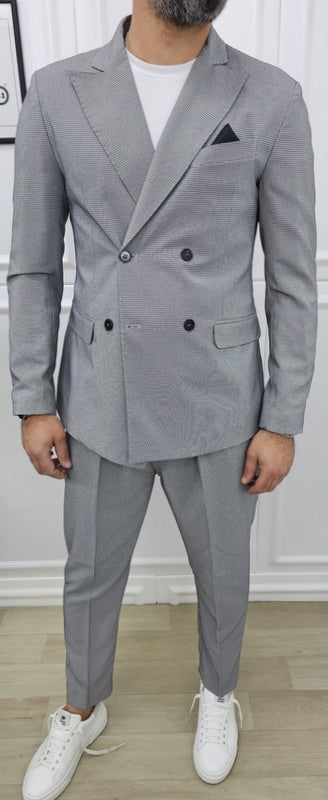 Abito completo Doppiopetto Sale e Pepe Giacca+Pantalone+T-shirt 44,46,48,50,52