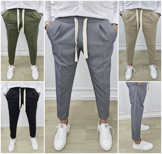 Pantalone Siviglia Mod.capri Elastico Tasche America  s,m,l,xl,xxl