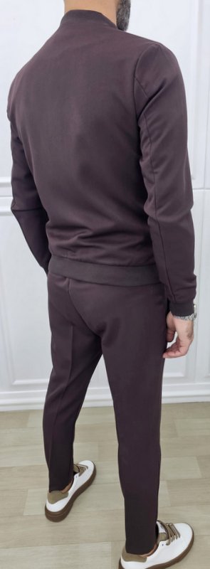 Completo uomo Praga Bomber slim fit giacca e pantalone s,m,l,xl,xxl