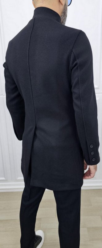 Cappotto Uomo Coreana  Nero/GRIGIO  invernale elastico s,m,l,xl,xxl