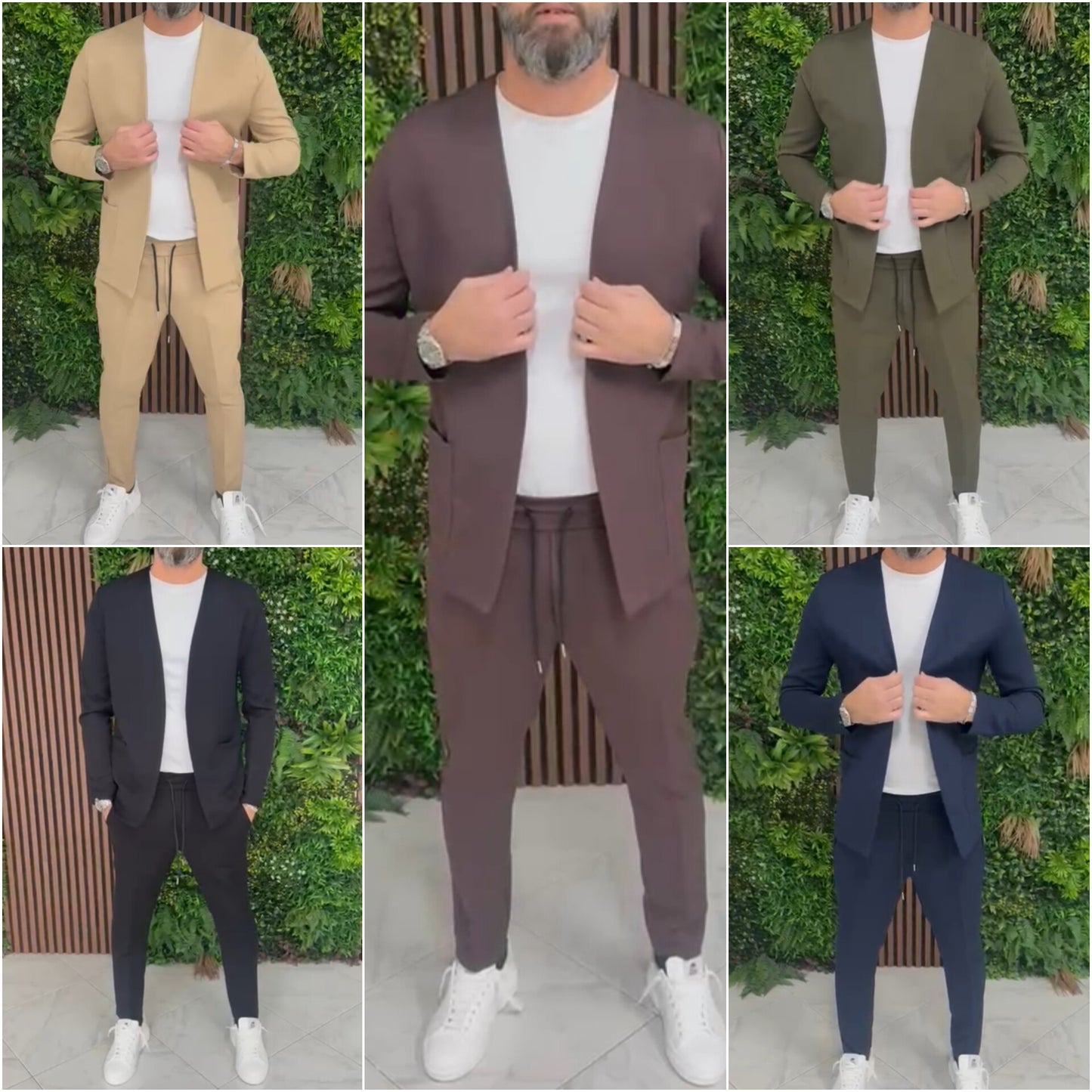 Completo uomo Japan slim fit giacca e pantalone s,m,l,xl,xxl